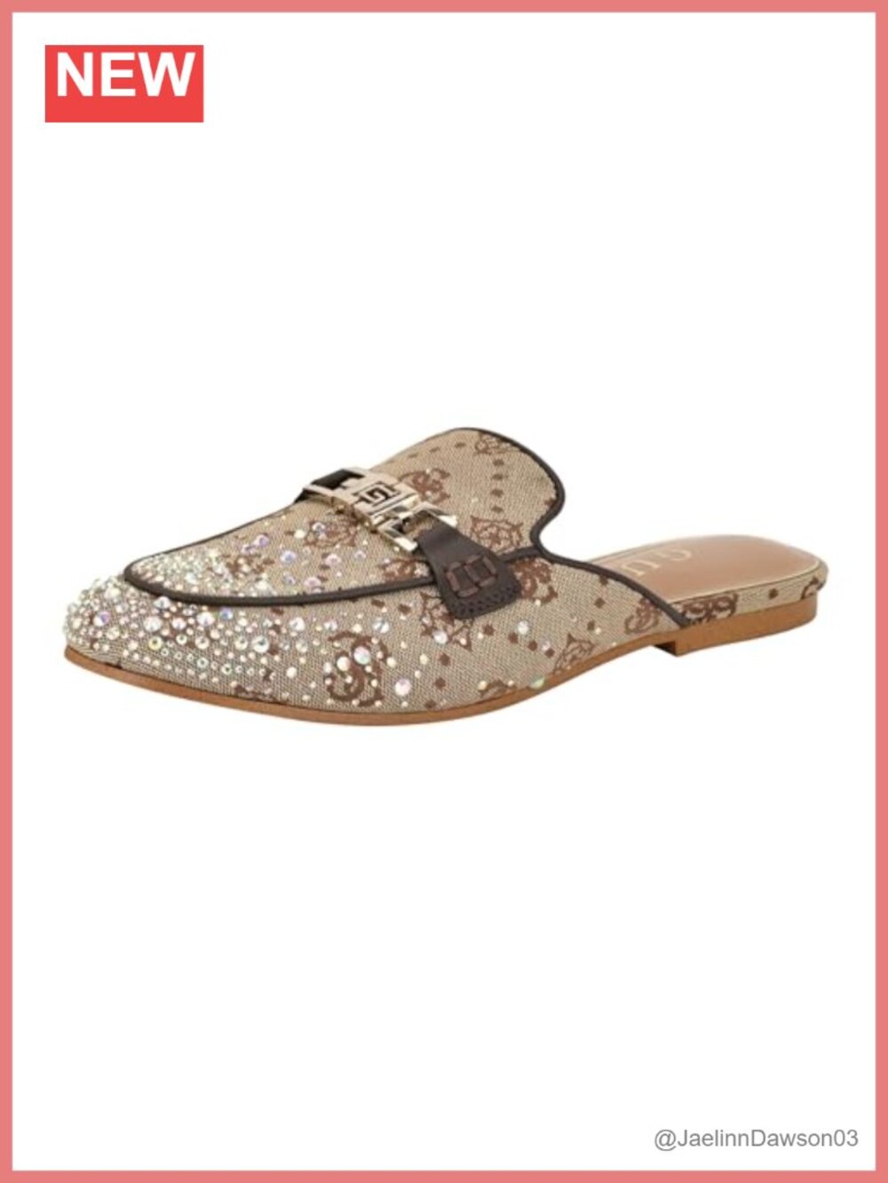 Women's Mule Loafers - Cushioned Comfort Slip-On Shoes